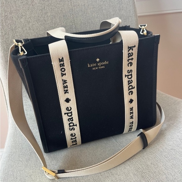 Kate Spade Kip Canvas Small Tote - Picture 1 of 4